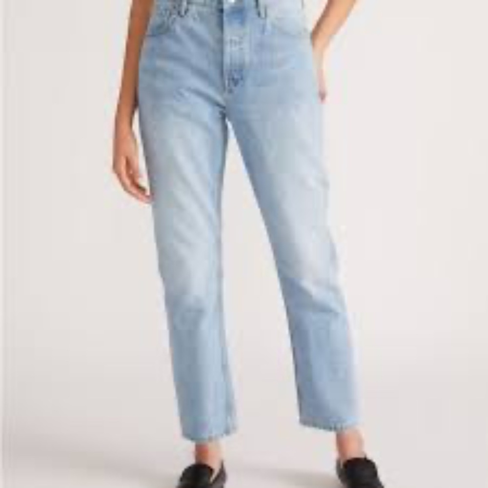 The ’90s Cheeky® Jean Vintage Sunbleached Blue - Everlane Size: 32
